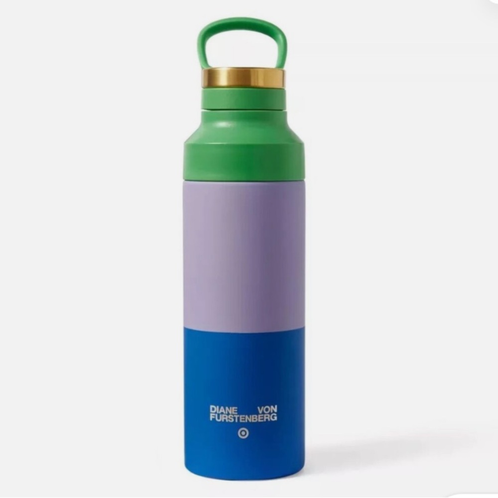 DVF WaterBottle Diane Von Furstenberg For Target Color Block